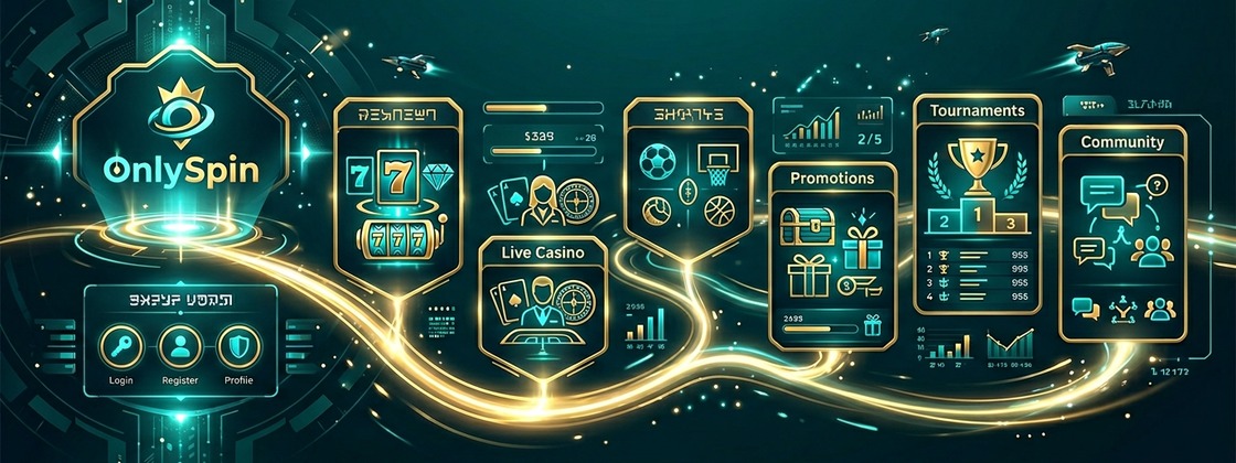 OnlySpin platformunun sunduğu kapsamlı online oyun deneyimi